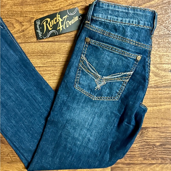 Wrangler • Men’s • Rock 47 • Slim/Straight • Blue • Denim • 29/34 • Jeans • New - Picture 5 of 16
